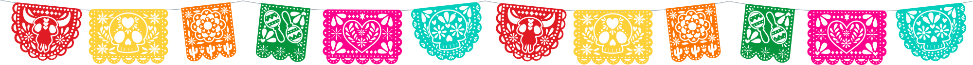 Papel Picado Día de Muertos - Alimentos Ochoa