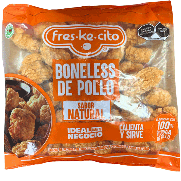 BONELESS NATURALES FRESKECITO 2.5KG