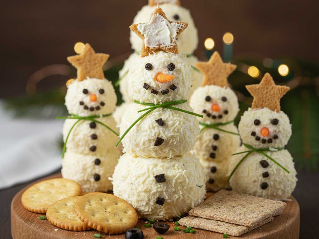 Muñecos de Queso Festivos Alimentos Ochoa