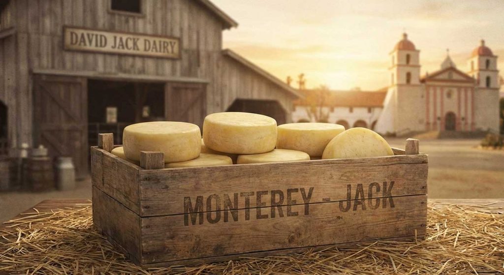 El Origen del queso monterey jack