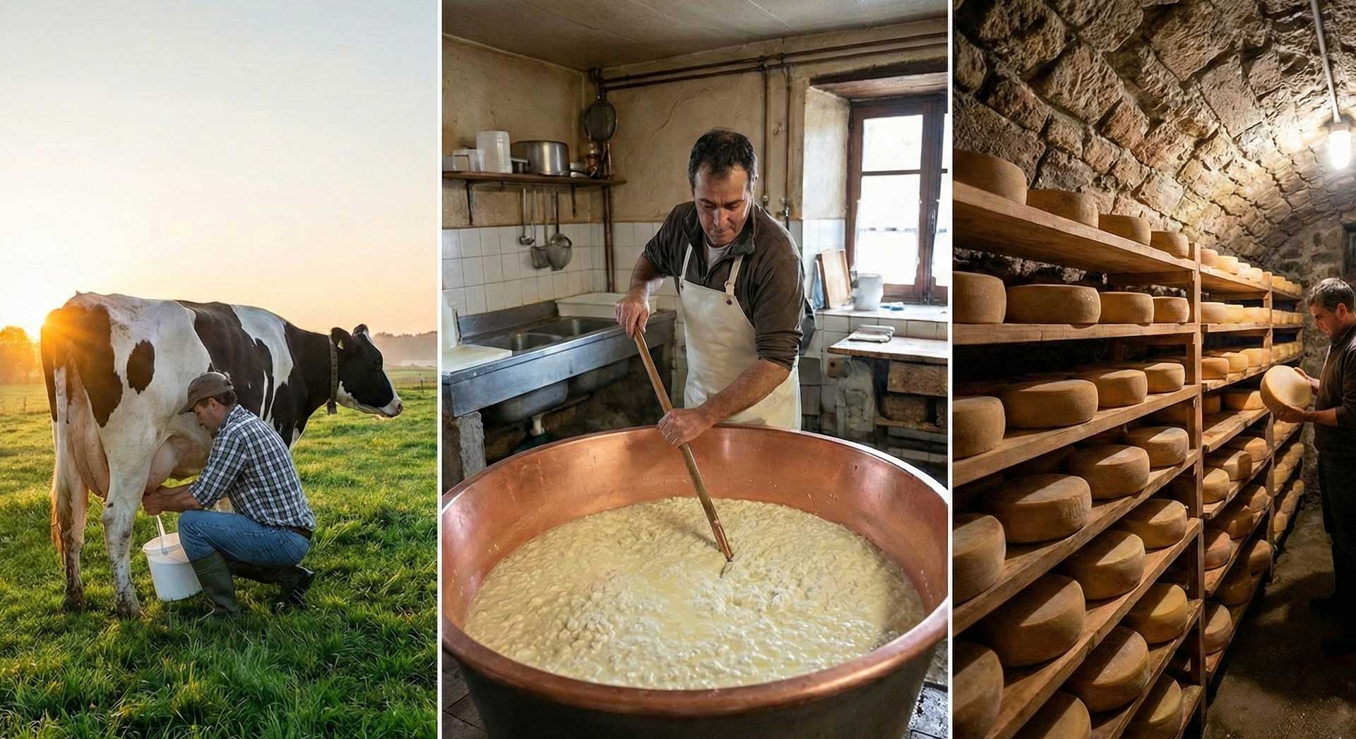 Proceso de Elaboración del Queso: De la Granja a la Cava de Maduración Alimentos Ochoa