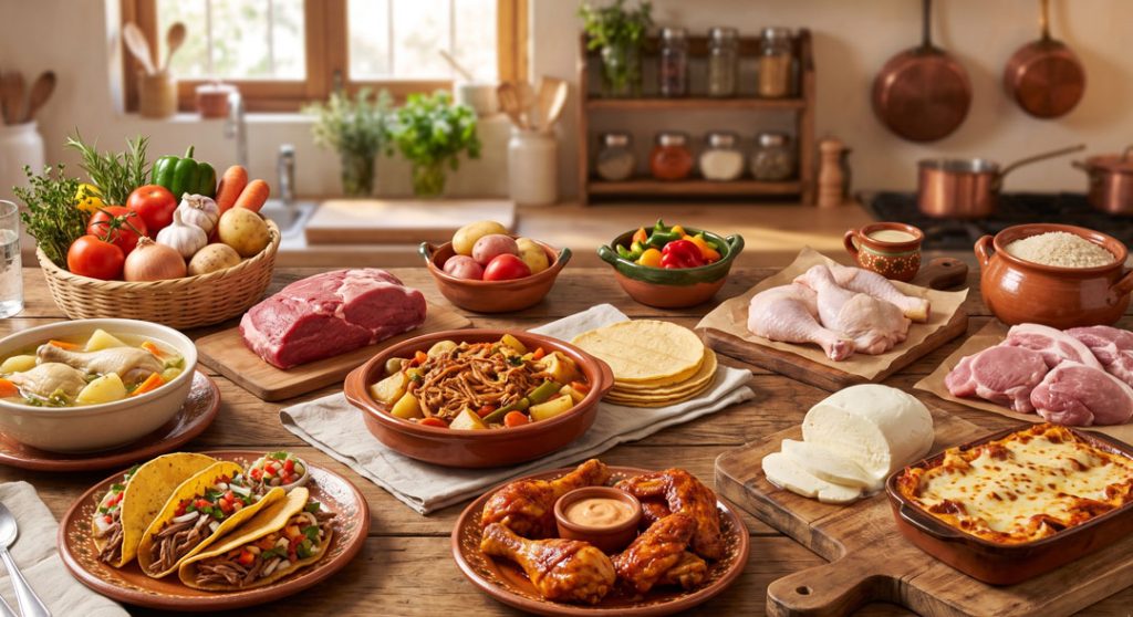 Guía para un Menú Semanal Exitoso: Ingredientes frescos y de calidad para tu Familia