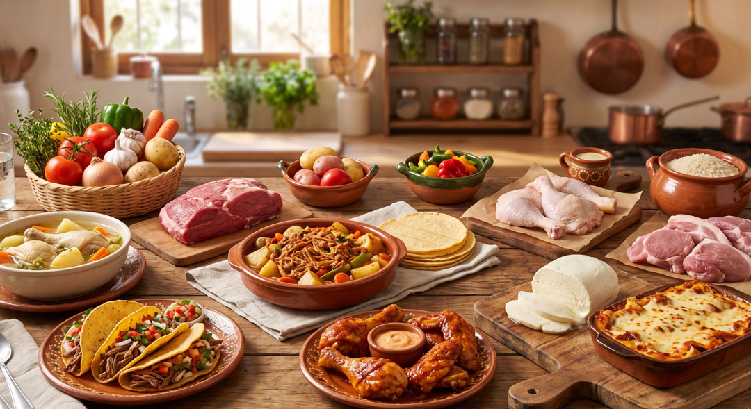 Guía para un Menú Semanal Exitoso: Ingredientes frescos y de calidad para tu Familia